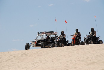 reserves on off-road vehicles