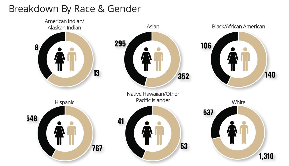 Breakdown by Race and Gender